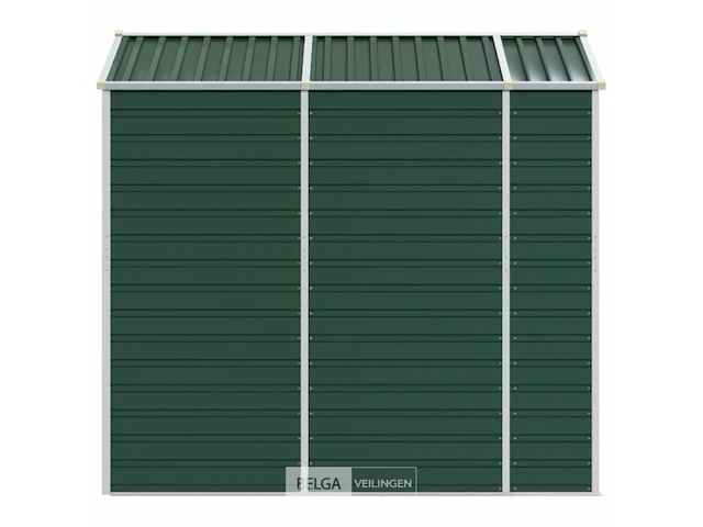 Tuinhuisje groen gegalvaniseerd staal afm ± 191x215x193 - afbeelding 8 van  10