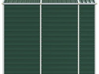 Tuinhuisje groen gegalvaniseerd staal afm ± 191x215x193 - afbeelding 8 van  10