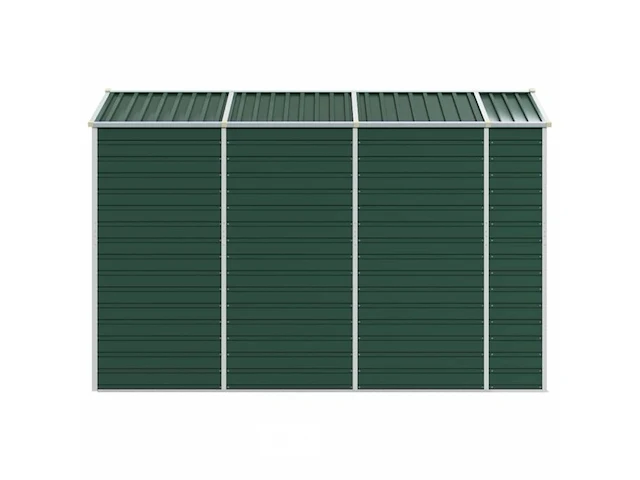 Tuinhuisje groen gegalvaniseerd staal afm ± 191x300x193 - afbeelding 6 van  8