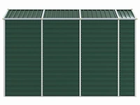 Tuinhuisje groen gegalvaniseerd staal afm ± 191x300x193 - afbeelding 6 van  8