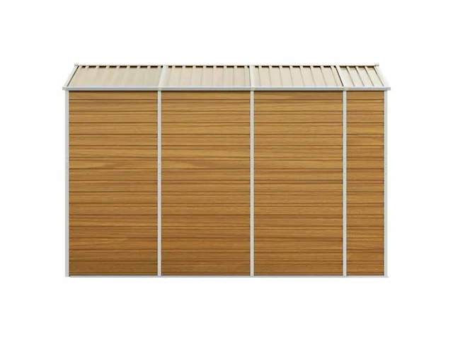 Tuinhuisje kleur hout gegalvaniseerd staal afm ± 191x300x193 - afbeelding 6 van  6