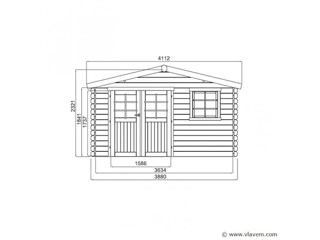 Tuinhuisje linz - afbeelding 2 van  3
