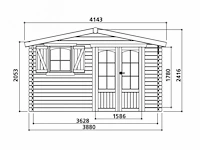 Tuinhuisje morzine - afbeelding 2 van  3