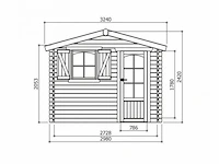 Tuinhuisje servoz - afbeelding 2 van  3