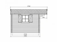Tuinhuisje servoz - afbeelding 3 van  3