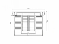 Tuinhuisje venezia - afbeelding 2 van  3
