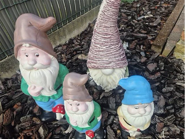 Tuinkabouters 4 stuks - afbeelding 2 van  3