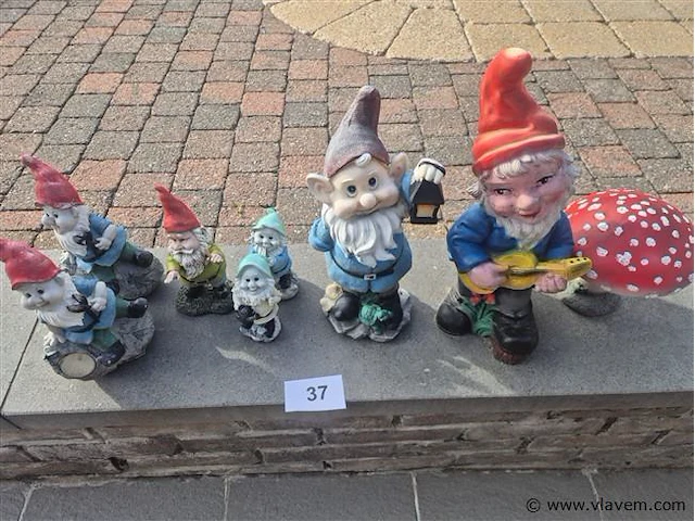 Tuinkabouters 4 stuks - afbeelding 3 van  3