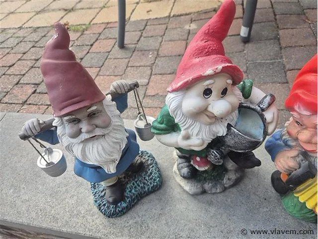 Tuinkabouters 4 stuks - afbeelding 2 van  3