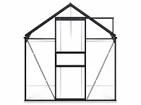 Tuinkas met onderstel antraciet aluminium 5,89 m² - afbeelding 2 van  6