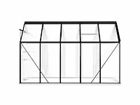 Tuinkas met onderstel antraciet aluminium 5,89 m² - afbeelding 4 van  6