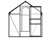 Tuinkas met onderstel antraciet aluminium 5,89 m² - afbeelding 3 van  6