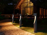 Tuinlamp - 12w – 60 cm – 3500k warm wit – ip54 waterdicht - sla-35 (x6) - afbeelding 1 van  5