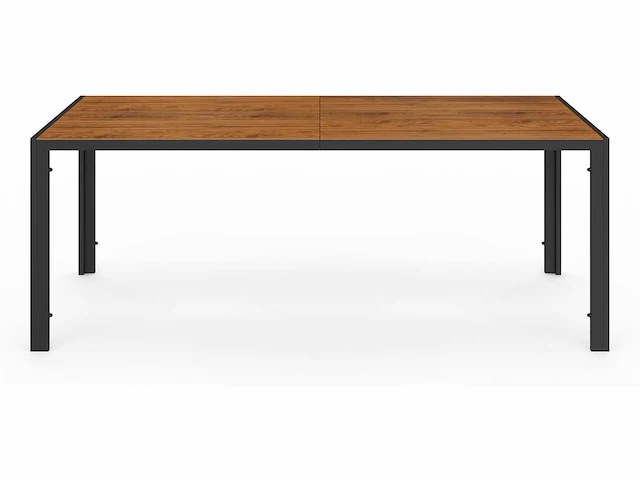 Tuinmeubelen - tafel 190 cm - 8 stapelbare stoelen - afbeelding 6 van  9