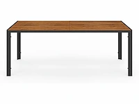 Tuinmeubelen - tafel 190 cm - 8 stapelbare stoelen - afbeelding 6 van  9