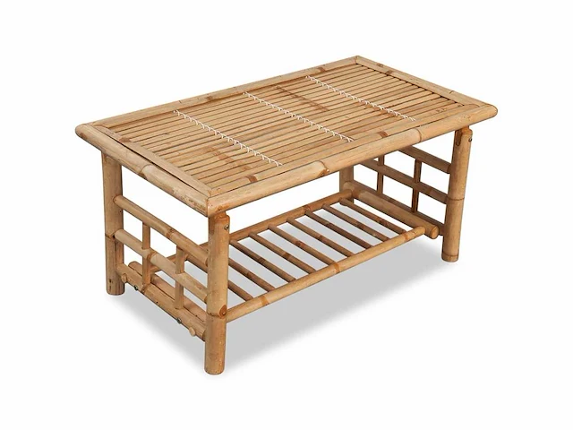 Tuinmeubelen 4 stuks met bamboe kussens - gratis verzending alleen in belgië - afbeelding 8 van  8