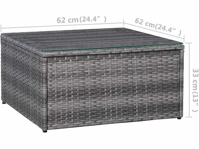 Tuinmeubelen 5 stuks - afbeelding 4 van  8