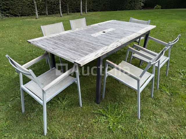 Tuinmeubelen set (tafel & stoelen) - afbeelding 1 van  11