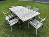 Tuinmeubelen set (tafel & stoelen) - afbeelding 6 van  11