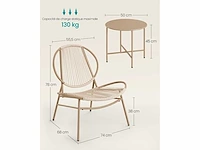 Tuinmeubelen set - afbeelding 4 van  5