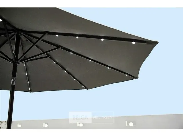 Tuinparasol met ledlicht - afbeelding 2 van  2