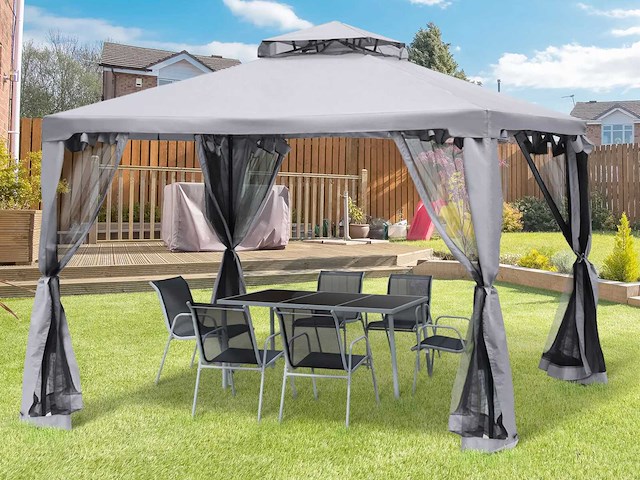 Tuinpaviljoen tuinpaviljoen 3 x 3 m - afbeelding 1 van  6