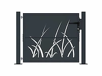 Tuinpoort - antraciet staal - afbeelding 4 van  9