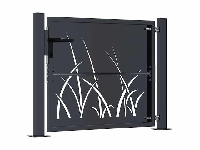Tuinpoort - antraciet staal - afbeelding 5 van  9