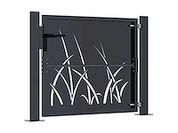 Tuinpoort - antraciet staal - afbeelding 5 van  9
