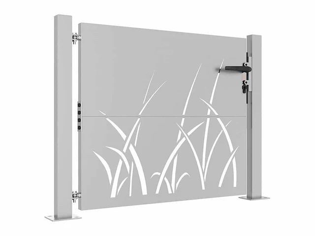 Tuinpoort 105x80 cm cortenstaal - afbeelding 3 van  8