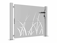 Tuinpoort 105x80 cm cortenstaal - afbeelding 3 van  8