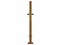 Tuinpoort 105x80 cm cortenstaal - afbeelding 5 van  8