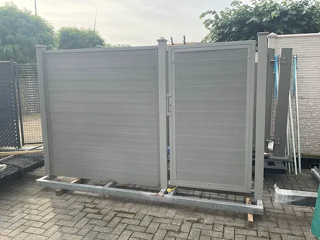 Tuinpoort met composiet paneel - afbeelding 2 van  6
