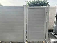 Tuinpoort met composiet paneel - afbeelding 3 van  6