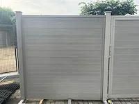 Tuinpoort met composiet paneel - afbeelding 4 van  6