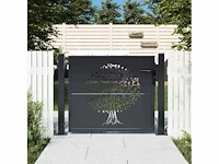 Tuinpoort, terraspoort met afsluitbaar systeem en 3 sleutels - afbeelding 2 van  7