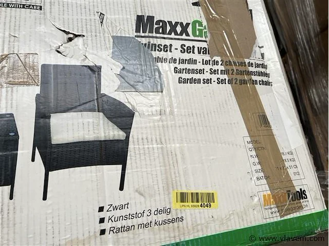 Tuinset, 3 delig - afbeelding 2 van  2