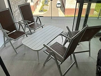 Tuinset 4 stoelen en tafeltje - afbeelding 1 van  10