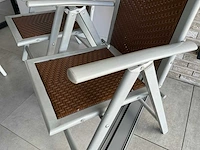Tuinset 4 stoelen en tafeltje - afbeelding 7 van  10