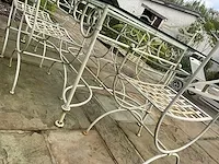 Tuinset gietijzer met 6 stoelen - afbeelding 3 van  9