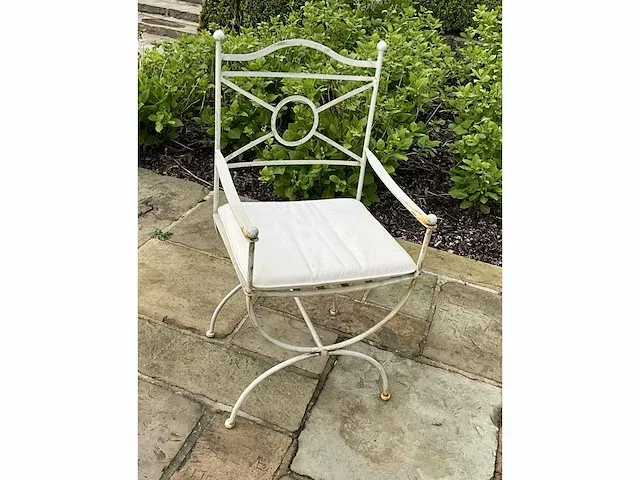 Tuinset gietijzer met 6 stoelen - afbeelding 6 van  9