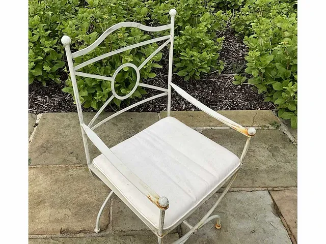 Tuinset gietijzer met 6 stoelen - afbeelding 7 van  9