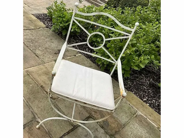 Tuinset gietijzer met 6 stoelen - afbeelding 8 van  9