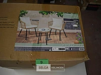 Tuinset lounge met kussens tafel - afbeelding 3 van  4