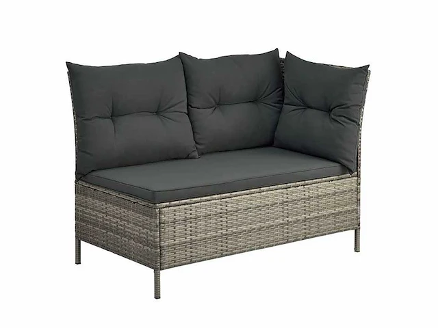 Tuinset met bank, tafel en 2 krukken - afbeelding 4 van  7