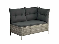 Tuinset met bank, tafel en 2 krukken - afbeelding 4 van  7