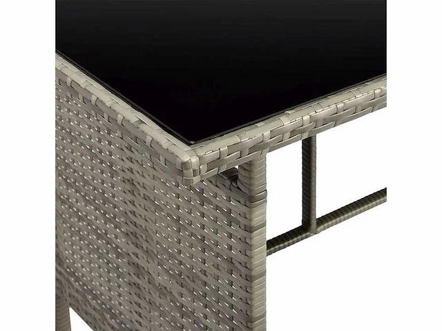Tuinset met bank, tafel en 2 krukken - afbeelding 6 van  7
