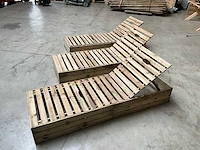 Tuinstoel - ligbed grenen - afbeelding 2 van  6