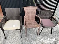 Tuinstoelen in de wicker - afbeelding 1 van  1