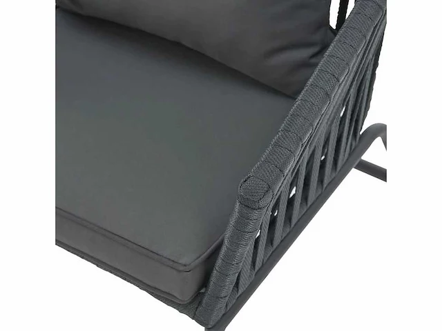 Tuinstoelen met touwbinding – (x4) - afbeelding 4 van  16